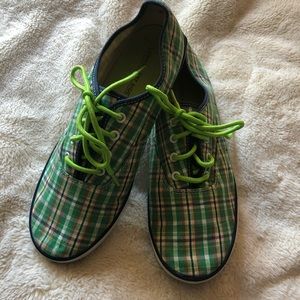 Lower East Side plaid sneakers W9